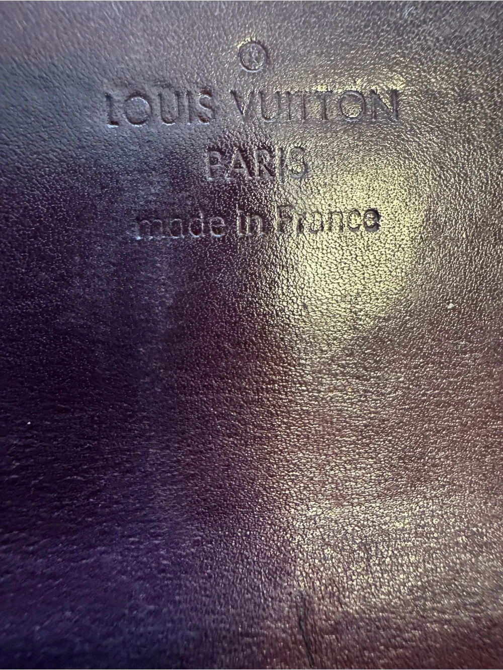 Louis Vuitton Vernis Sarah Wallet Amarante